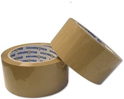 

Hippo Brown self Adhesive 2 inch or 50mm x 65 metres Packing tape (Manual)(Brown)