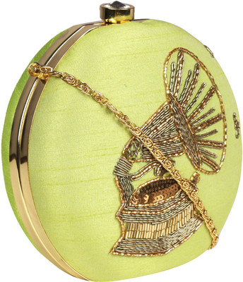 

CLUTCHKARTBAGS Party Green Clutch