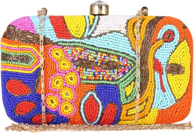 

Ambbi Collections Party Multicolor Clutch