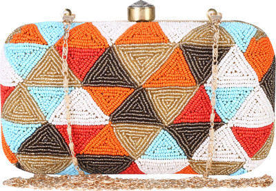 

Ambbi Collections Party Multicolor Clutch