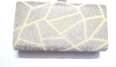 

fashiondiscovery Party Silver Clutch