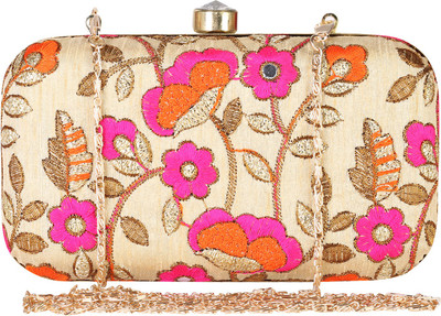 

Ambbi Collections Party Pink Clutch
