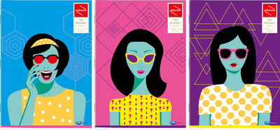 

Navneet A4 Notebook(Youva Life - Trendy Series, Multicolor, Pack of 3)