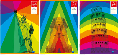

Navneet A4 Notebook(Rainbow Series, Multicolor, Pack of 3)