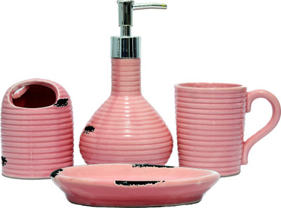 

Enfin Homes Porcelain Bathroom Set