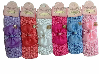 

Bunny Collections Small Size Bow Design Hairbands Head Band(Multicolor)