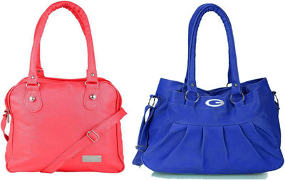 

Vera Stayle Shoulder Bag(Pink, Blue), Blue;pink