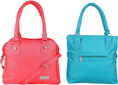 

Vera Stayle Shoulder Bag(Pink, Blue), Blue;pink