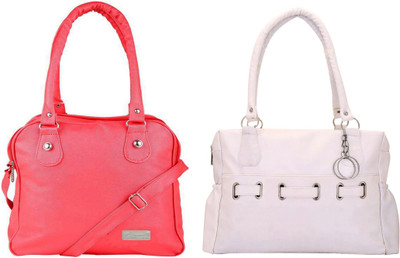 

Vera Stayle Shoulder Bag(Pink, White)