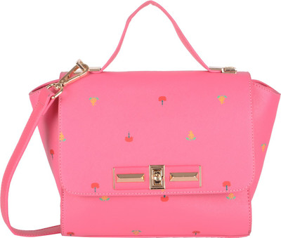 

Don Cavalli Hand-held Bag(Pink)