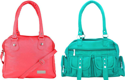 

Vera Stayle Shoulder Bag(Pink, Blue), Blue;pink