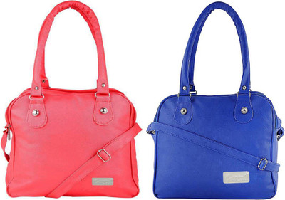 

Vera Stayle Shoulder Bag(Pink, Blue), Blue;pink