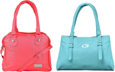 

Vera Stayle Shoulder Bag(Pink, Blue), Blue;pink