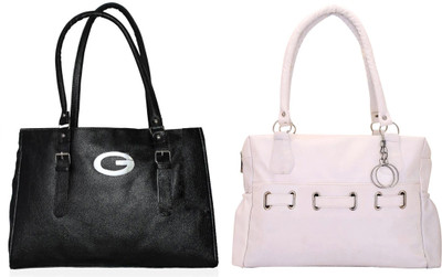 

Vera Stayle Shoulder Bag(Black, White)