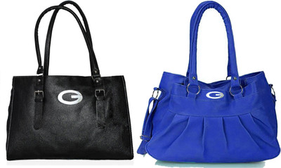 

Vera Stayle Shoulder Bag(Black, Blue)