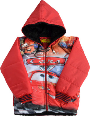 

Come In Kids Full Sleeve Printed Baby Boys Jacket, Red