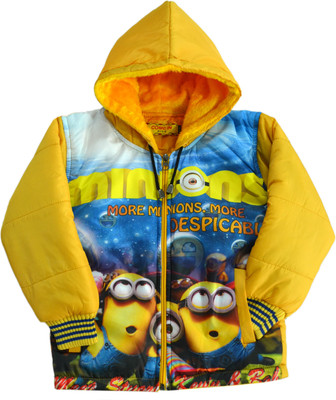 

Come In Kids Full Sleeve Printed Baby Boys Jacket, Gold