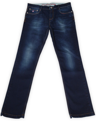 

US Polo Kids Slim Boys Blue Jeans, Lt blue