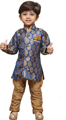 

JBN Creation Boys Kurta and Pyjama Set(Blue Pack of 1, Oxford blue
