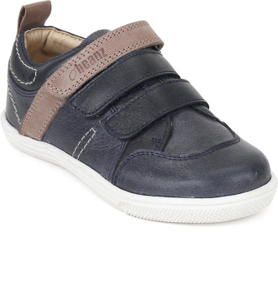

Beanz Boys Velcro Casual Boots(Black, Black/beige