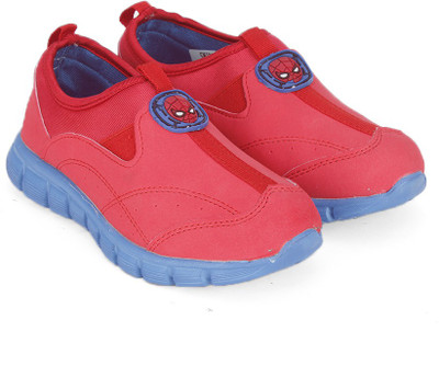 

Spiderman Boys Slip on Walking Shoes(Red, Red blue