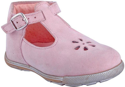 

Beanz Girls Strap Jutis(Pink, Light pink