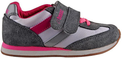 

Beanz Girls Velcro Running Shoes(White, Wht/grey/ pink