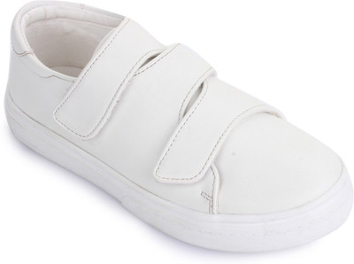 

Bruno Manetti Boys & Girls Velcro Sneakers(White
