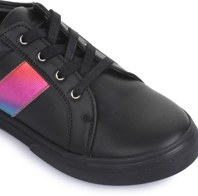 

Bruno Manetti Boys & Girls Lace Sneakers(Black