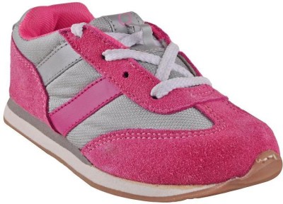 beanz Girls Lace Running Shoes(Pink)