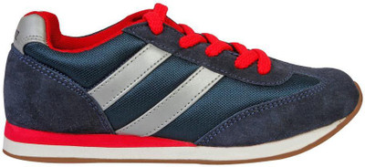 

Beanz Boys Lace Running Shoes(Red, Navy/ red