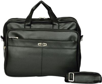 

ZIPLINE 15.6 inch Laptop Messenger Bag(Black)