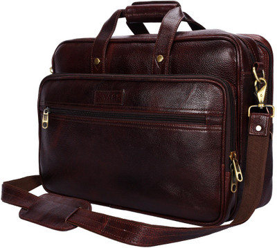

Yark 16 inch Laptop Messenger Bag(Brown)