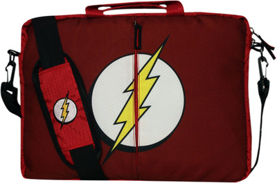 

Planet Superheroes 14 inch Laptop Messenger Bag(Maroon)