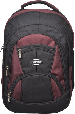 

Spyki 16 inch Laptop Backpack(Black), Wine