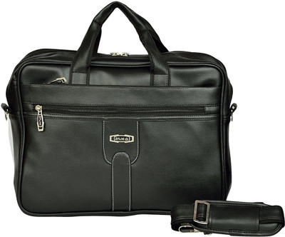 

ZIPLINE 15.6 inch Laptop Messenger Bag(Black)