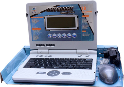 

Tingoking Note Book Computer (30 Activties & Game) Grey Learning Toys(Grey)