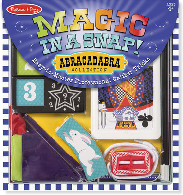 

Melissa & Doug Magic in a Snap Abracadabra Collection(Multicolor)