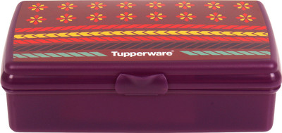 Tupperware Family (1 Liter) Purple 1 Containers Lunch Box(1000 ml)