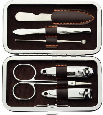 

Gauba Traders Premium Manicure Kit 6 in 1 with Leatherette Case(300 g, Set of 6)