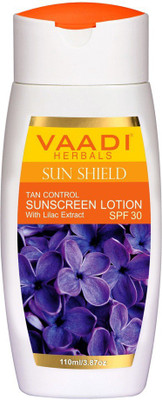 

Vadi Herbal VAADI HERBALS SUNSCREEN LOTION WITH LILAC EXTRACT(110 ml)