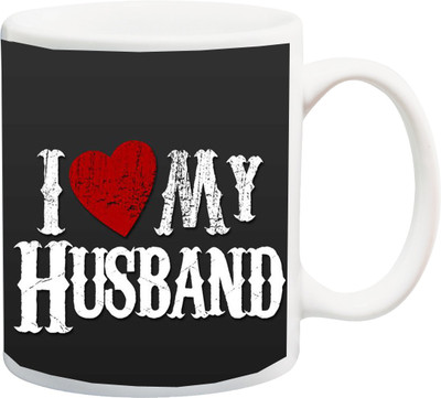 

Stylotrendz Perfect gift for Husband Ceramic Mug(325 ml), White