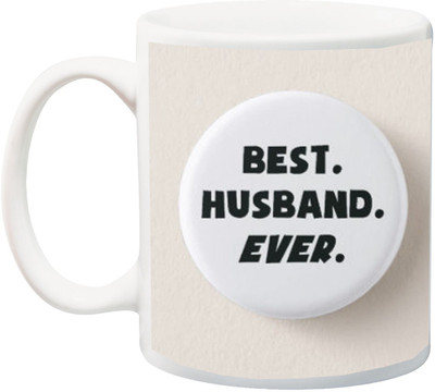 

Stylotrendz Best Husband Ever Special printed Ceramic Mug(325 ml), White