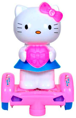 

TEENA EXPORTS AND IMPORTS TEENA'S HELLO KITTY BALANCE WHEEL - Musical Toy with Lightening effect for babies(Multicolor)