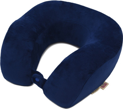 

Store2508 Memory foam Neck Pillow(BLUE)