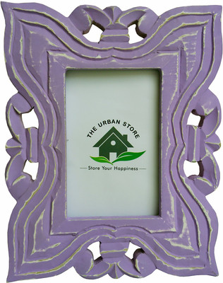 

The Urban Store Wood Photo Frame(Purple, 1 Photos)