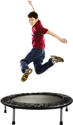 

Toy Park 36 Inch Compact Trampoline(Black)