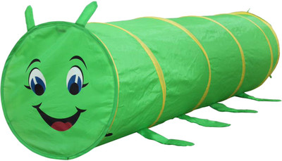 

Toy Park Caterpillar Tunnel For Kids(Green)