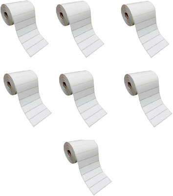 

Sevensoft Developers 38X38MM Barcode Label Set of 7 Self-adhesive Paper Label(White)