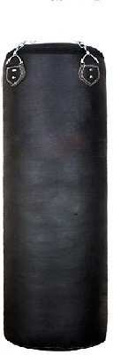 

FACTO POWER 2.5 Feet Length BLACK Color Unfilled Synthetic Leather Hanging Bag(Heavy, 30 kg)